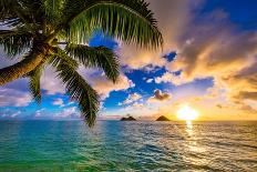 Beautiful Lanikai, Kailua Sunrise in Hawaii-Shane Myers Photography-Laminated Photographic Print