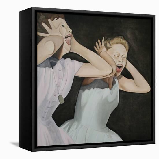 Shang-A-Lang, 2003-Cathy Lomax-Framed Stretched Canvas