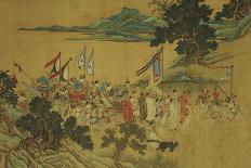 Foreign Tributaries En Route to China-Shang Xi-Stretched Canvas