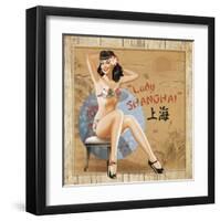 Shangaï-Bruno Pozzo-Framed Art Print