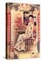 Shanghai Advertising Poster Advertising Brandy, C1930s-null-Stretched Canvas