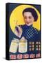 Shanghai Advertising Poster, C1930s-null-Framed Stretched Canvas