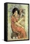 Shanghai Advertising Poster, C1930s-null-Framed Stretched Canvas