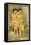 Shanghai Advertising Poster, C1930s-null-Framed Stretched Canvas