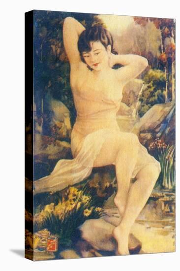 Shanghai Advertising Poster, C1930s-null-Stretched Canvas