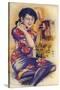 Shanghai Advertising Poster, C1930s-null-Stretched Canvas