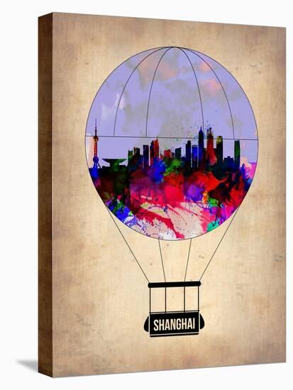 Shanghai Air Balloon-NaxArt-Stretched Canvas