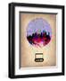 Shanghai Air Balloon-NaxArt-Framed Art Print