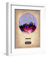 Shanghai Air Balloon-NaxArt-Framed Art Print