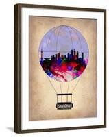 Shanghai Air Balloon-NaxArt-Framed Art Print