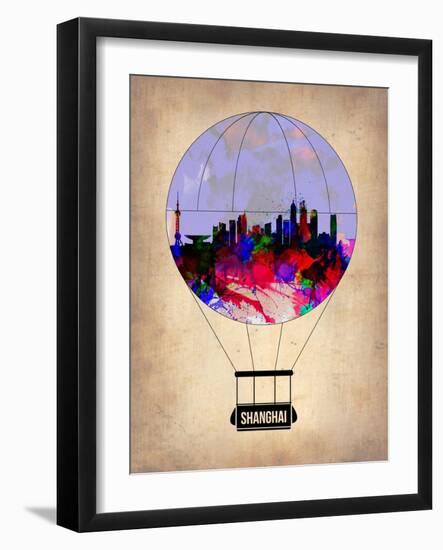 Shanghai Air Balloon-NaxArt-Framed Art Print
