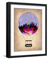 Shanghai Air Balloon-NaxArt-Framed Art Print