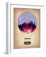 Shanghai Air Balloon-NaxArt-Framed Art Print