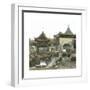 Shanghai (China), Mandarin Lyn's Yu Yuan Garden, Circa 1860-Leon, Levy et Fils-Framed Photographic Print