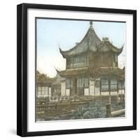 Shanghai (China), Mandarin Yu's Yu Yuan Garden, Tea Garden (#7)-Leon, Levy et Fils-Framed Photographic Print