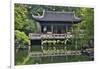 Shanghai, China Yu Garden and Oriental Styled Buildings-Darrell Gulin-Framed Photographic Print