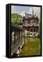 Shanghai, China Yu Garden and Oriental Styled Buildings-Darrell Gulin-Framed Stretched Canvas
