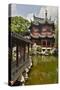 Shanghai, China Yu Garden and Oriental Styled Buildings-Darrell Gulin-Stretched Canvas