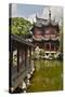 Shanghai, China Yu Garden and Oriental Styled Buildings-Darrell Gulin-Stretched Canvas