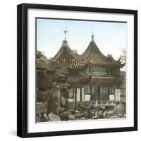 Shanghaï (China), Yuyuan in Mandarin Yu's Garden, Tea Garden-Leon, Levy et Fils-Framed Photographic Print