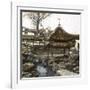 Shanghaï (China), Yuyuan, Mandarin's Garden Yu, Circa 1860-Leon, Levy et Fils-Framed Photographic Print