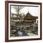 Shanghaï (China), Yuyuan, Mandarin's Garden Yu, Circa 1860-Leon, Levy et Fils-Framed Photographic Print