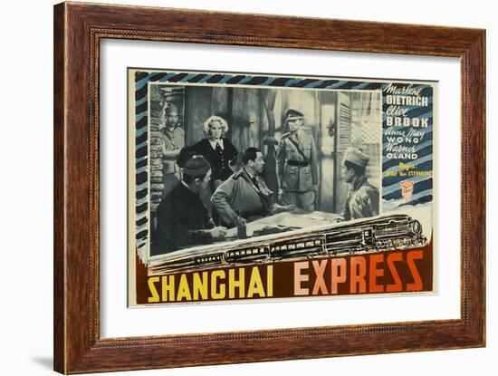 Shanghai Express, 1932-null-Framed Art Print