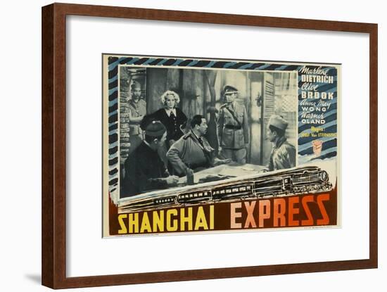 Shanghai Express, 1932-null-Framed Art Print