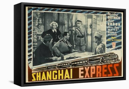 Shanghai Express, 1932-null-Framed Stretched Canvas