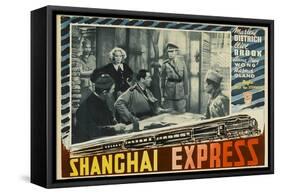 Shanghai Express, 1932-null-Framed Stretched Canvas