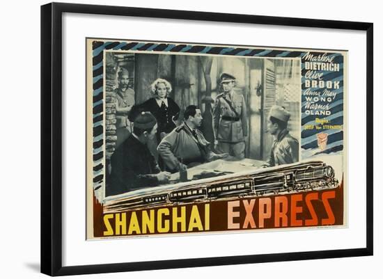 Shanghai Express, 1932-null-Framed Art Print