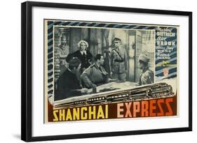 Shanghai Express, 1932-null-Framed Art Print