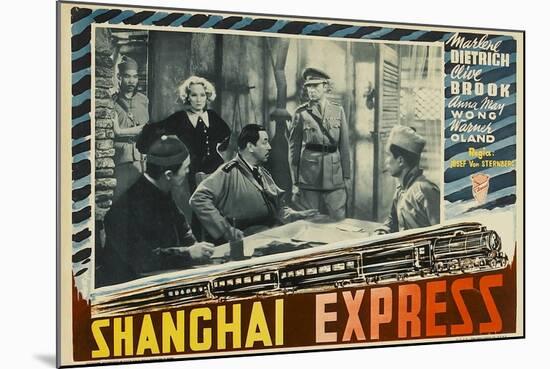 Shanghai Express, 1932-null-Mounted Art Print