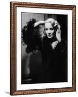 Shanghai Express by Josef von Sternberg with Marlene Dietrich, 1932 (b/w photo)-null-Framed Photo