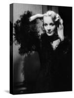 Shanghai Express by Josef von Sternberg with Marlene Dietrich, 1932 (b/w photo)-null-Stretched Canvas