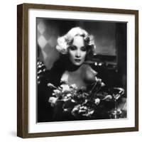 Shanghai Express by Josef von Sternberg with Marlene Dietrich, 1932 (b/w photo)-null-Framed Photo