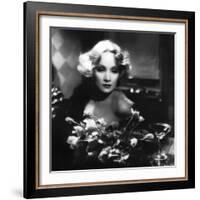 Shanghai Express by Josef von Sternberg with Marlene Dietrich, 1932 (b/w photo)-null-Framed Photo