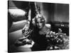 Shanghai Express by Josef von Sternberg with Marlene Dietrich, 1932 (b/w photo)-null-Stretched Canvas