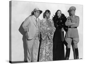 Shanghai Express by Josef von Sternberg with Warner Oland, Anna Mae Wong, Marlene Dietrich and Cliv-null-Stretched Canvas