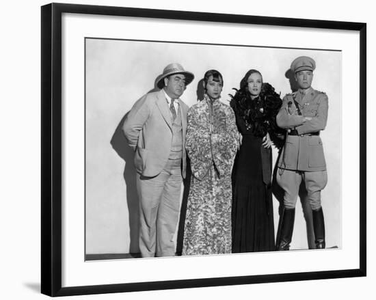 Shanghai Express by Josef von Sternberg with Warner Oland, Anna Mae Wong, Marlene Dietrich and Cliv-null-Framed Photo