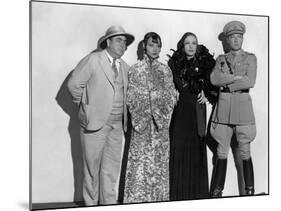 Shanghai Express by Josef von Sternberg with Warner Oland, Anna Mae Wong, Marlene Dietrich and Cliv-null-Mounted Photo