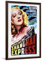 Shanghai Express, Marlene Dietrich, 1932-null-Framed Art Print