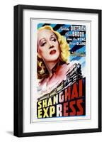 Shanghai Express, Marlene Dietrich, 1932-null-Framed Art Print