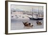 Shanghai Harbour C1875-null-Framed Giclee Print