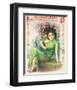 Shanghai Lady in Green Dress-null-Framed Premium Giclee Print