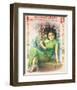 Shanghai Lady in Green Dress-null-Framed Premium Giclee Print