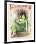 Shanghai Lady in Green Dress-null-Framed Premium Giclee Print