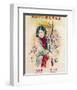 Shanghai Lady in Red Dress-null-Framed Premium Giclee Print