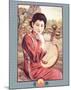 Shanghai Lady with Strings-null-Mounted Art Print