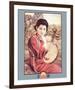 Shanghai Lady with Strings-null-Framed Premium Giclee Print